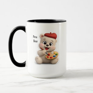 Adorable and Cute Teddy Bear Design Mug