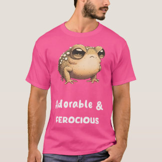 Adorable And Ferocious Desert Rain Frog Funny Angr T-Shirt
