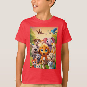 Adorable Animal Friends T-Shirt