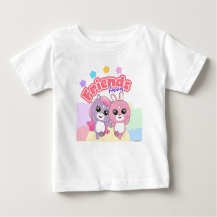 Adorable Animal Frienz: Friends Forever Baby T-Shirt