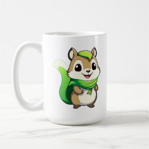Adorable animal squirrel coffee mug