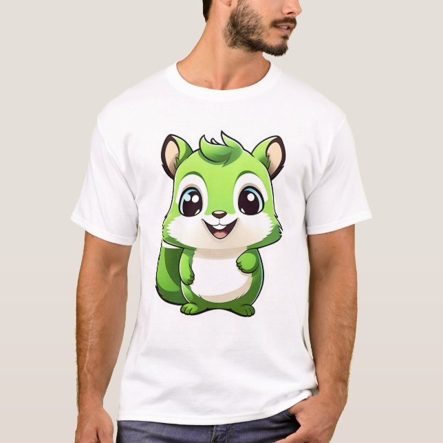 Adorable animal squirrel T-Shirt (Front)