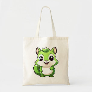 Adorable animal squirrel tote bag
