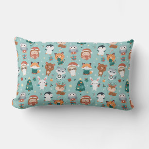 Adorable Animals Lumbar Pillow