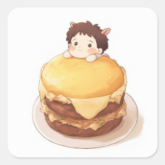 Adorable Anime Sticker
