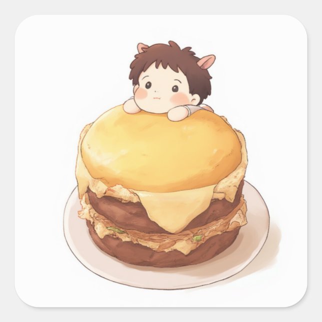 Adorable Anime Sticker (Front)
