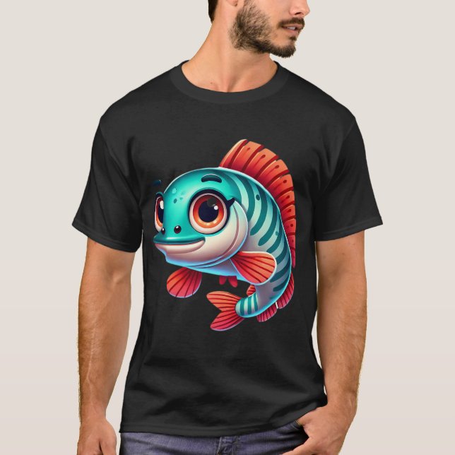 Adorable Arapaima Fish T-Shirt (Front)