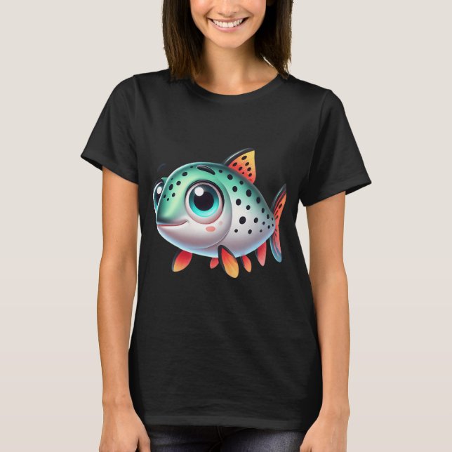 Adorable Arctic Char T-Shirt (Front)