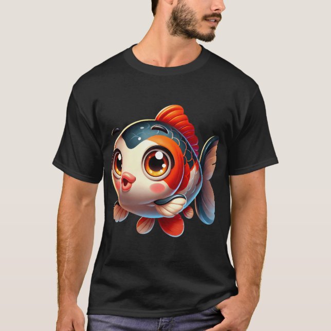 Adorable Asian Carp T-Shirt (Front)