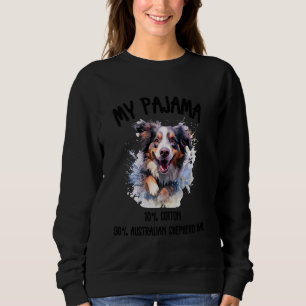Adorable Australian Shepherd - Dog Design for Pet  Sweatshirt