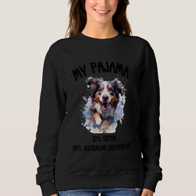 Adorable Australian Shepherd - Dog Design for Pet  Sweatshirt (Front)