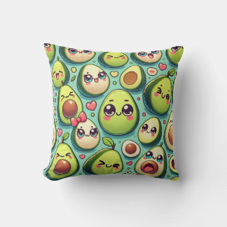 Adorable Avocados Cushion