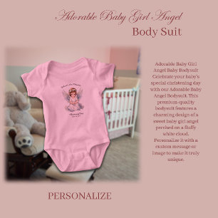Adorable Baby Angel  Bodysuit