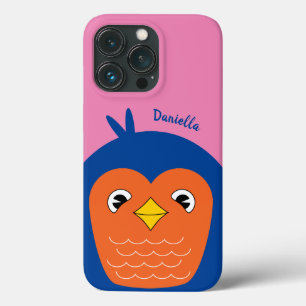 Adorable Baby Blue Bird iPhone 13 Pro Case