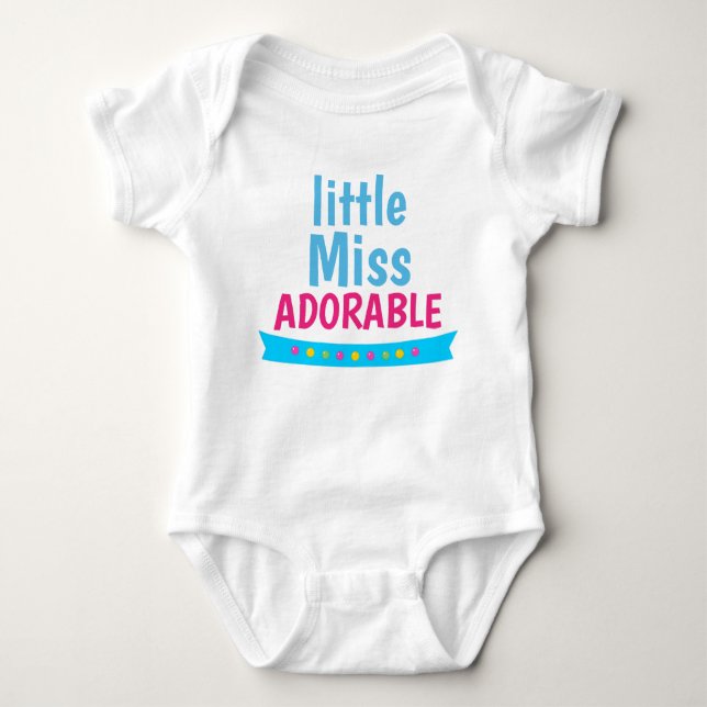 Adorable Baby Bodysuit (Front)