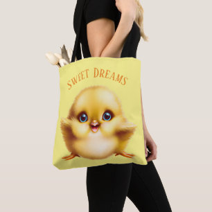 Adorable Baby Chick Tote Bag