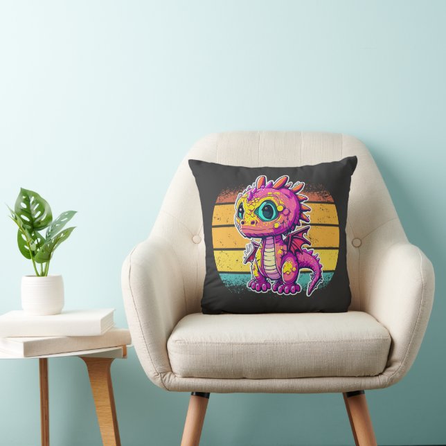 Adorable Baby Dinosaur | Jurassic Joy Cushion (Chair)