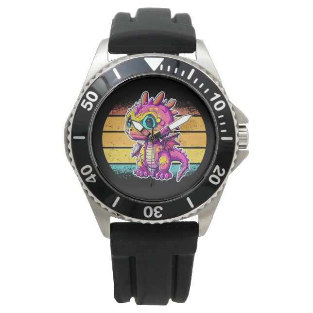Adorable Baby Dinosaur | Jurassic Joy Watch (Front)
