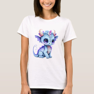 Adorable Baby Dragon Picture T-Shirt