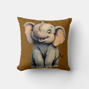 Adorable Baby Elephant Cushion