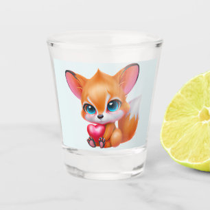 Adorable Baby Fox Shot Glass