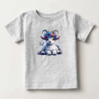 Adorable Baby Goat Toddler T-Shirt 