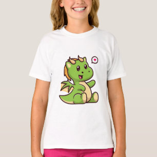 Adorable Baby Green Dragon T-Shirt
