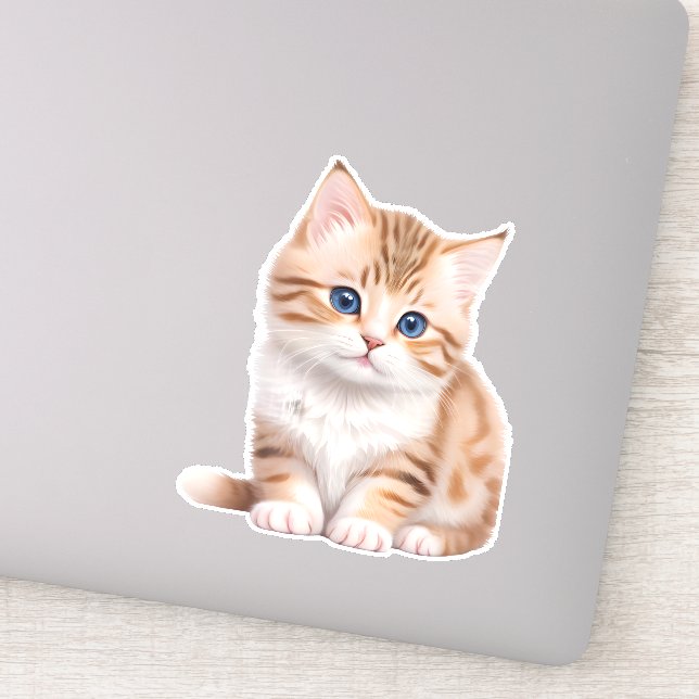 Adorable Baby Kitten Cute Feline  (Detail)