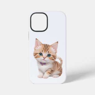 Adorable Baby Kitten Design iPhone 12 Mini Case