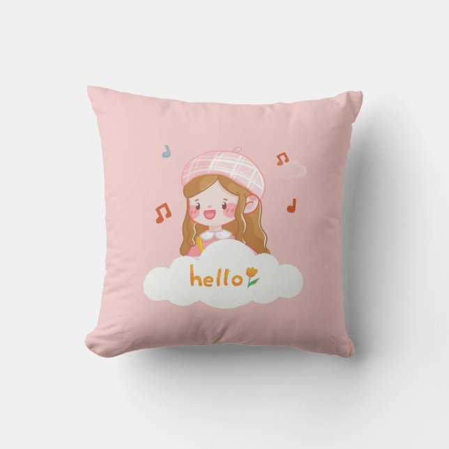 Adorable Baby Pillow (Front)