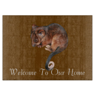 Adorable Baby Ringtail Possum in Australia Cutting Board