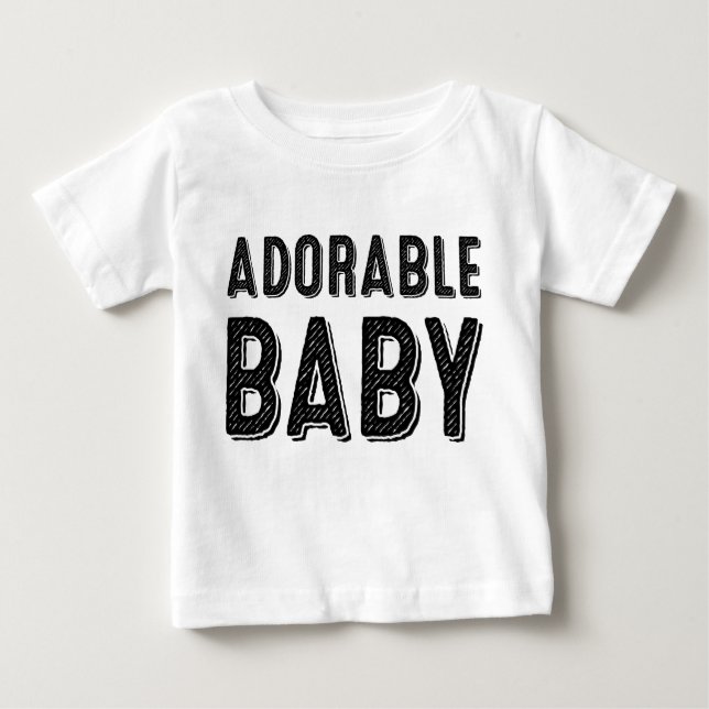 Adorable Baby T-shirt (Front)
