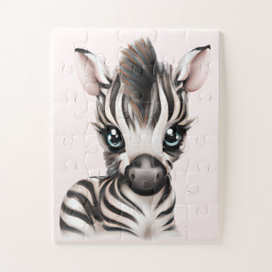 Adorable Baby Zebra Jigsaw Puzzle