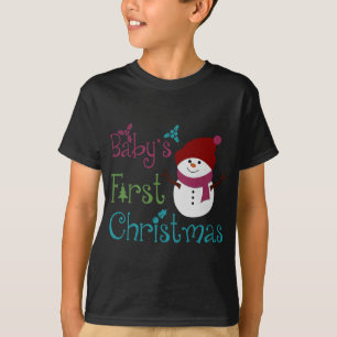 Adorable Babys First Christmas T-Shirt