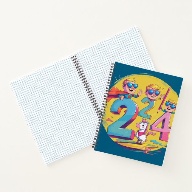 Adorable Back to School Kids Notebook (Inside)
