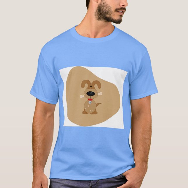 Adorable Beagle Dog Lover T-Shirt (Front)