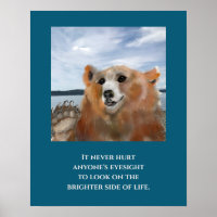 Adorable Bear Print, Value Poster Paper (Matte)