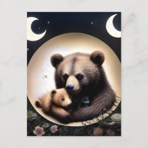 Adorable Bears Postcard