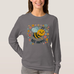 Adorable Bee Happy T-shirt