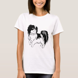 Adorable Black and White Dog Shirt