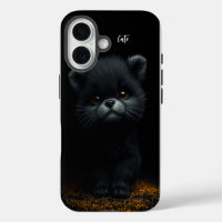 Adorable Black Kitten