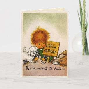 Adorable Boy Birthday Card