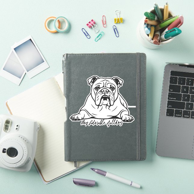 Adorable Bulldog (iPad Cover)