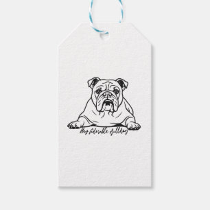 Adorable Bulldog Gift Tags