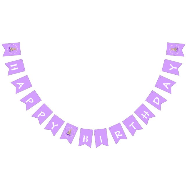 Adorable Bunny-Themed Birthday Bunting (All)