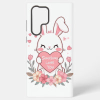 Adorable Bunny with a Love Heart