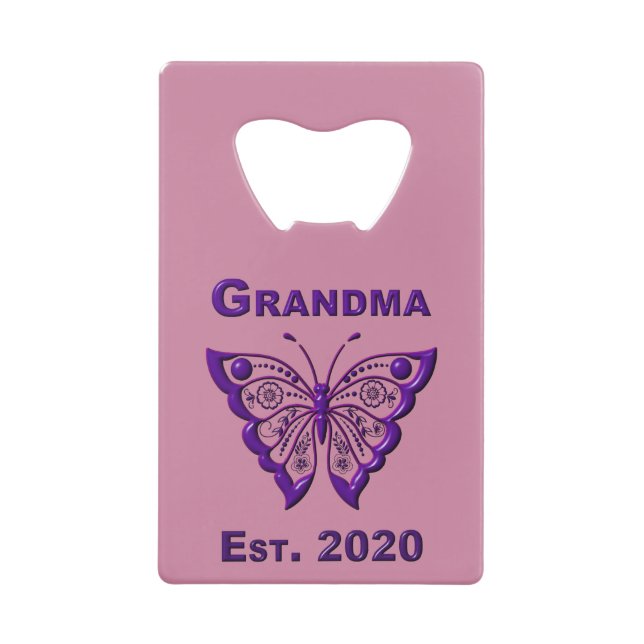 Adorable Butterfly Grandma “Est 2020” (Front)