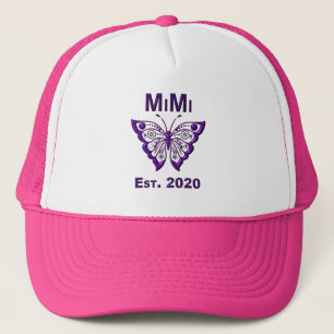 Adorable Butterfly Mimi “Est 2020” Trucker Hat