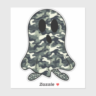 Adorable Camouflage Halloween Ghost