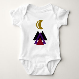 Adorable Camping Hiking Baby : Baby Bodysuit